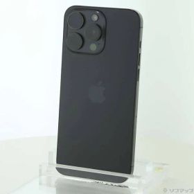 〔中古品〕 iPhone15 Pro Max 512GB ブラックチタニウム MU6U3J／A SIMフリー【348】