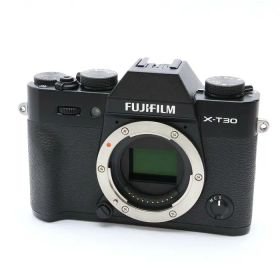 【中古】 《並品》 FUJIFILM X-T30 ボディ ブラック 【ファインダーカバー部品交換/各部点検済】 [ デジタルカメラ ]