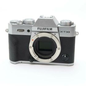 【中古】 《並品》 FUJIFILM X-T30 ボディ シルバー 【ファインダーカバー部品交換/各部点検済】 [ デジタルカメラ ]