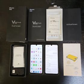simフリー/L-51A LG Ｖ60 ThinQ 5G/128GB/ブラック