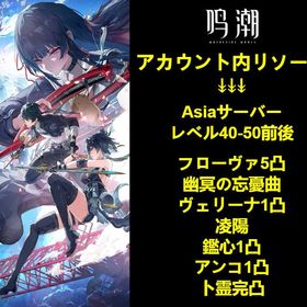 人気のある | 鳴潮(Wuthering Waves)のアカウントデータ、RMTの販売・買取一覧