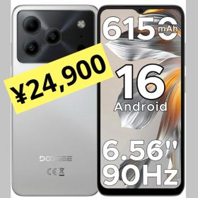 新品✨Android16 フリースマホ 大容量バッテリー スマホ本体 ケース付き