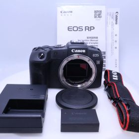 【美品 8,000回】Canon EOS RP ボディ ブラック APS-C ミラーレス一眼カメラ