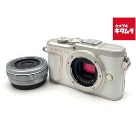 【中古】 【並品】 オリンパス PEN E-PL10 14-42mm EZレンズキット ホワイト