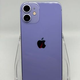 ○ハピネスネット SIMフリー iPhone12mini 64GB パープル 送料無料
