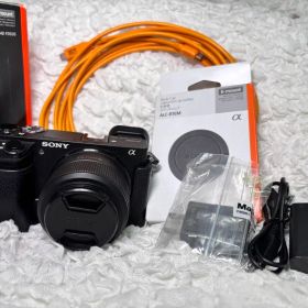 SONY α6500 テザーツールスケーブル 新品ボディキャップ