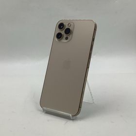 アップル(Apple)の【全額返金保証】【最速発送】Apple iPhone iPhone 12 Pro Max 256GB ゴールド docomo 動作確認済(スマートフォン本体)