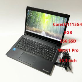 Dynabook(ダイナブック) ノートパソコン S73 / HS Corei3-1115G4 8GB 256SSD Webカメラ Win11 Pro 13.3インチ 【中古品】【2515072207】