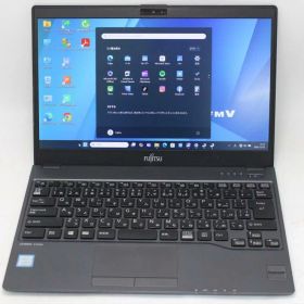 中古 フルHD 13.3インチ Fujitsu LIFEBOOK U938S Windows11 高性能 第8世代Core i5-8350u 8GB 爆速256GB-SSD カメラ 無線 Office付き Win11【中古ノートパソコン 中古パソコン 中古PC】送料無料 あす楽対応 即日発送（Windows10も対応可能 Win10）