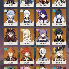 引退アカ 原神 崩壊スターレイル | 原神のアカウントデータ、RMTの販売・買取一覧