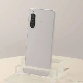 〔中古品〕 Xperia 10 V 128GB ホワイト XQ-DC44 SIMフリー【269】