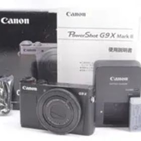 Canon キャノン PowerShot G9 X Mark II ブラック
