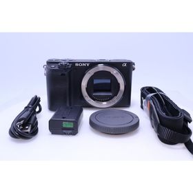 ソニー(SONY)の【7,134回 極美品】SONY α6400 ボディILCE-6400 ブラック(ミラーレス一眼)