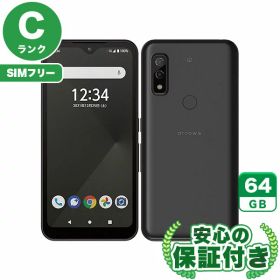 【ポイント5倍】SIMフリー arrows We FCG01 ブラック64GB 本体[Cランク] Androidスマホ 中古 送料無料 当社6ヶ月保証