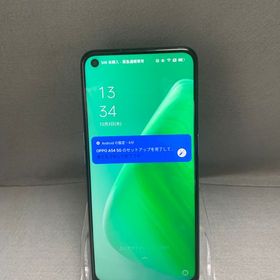 超美品 国内版 SIMフリー OPPO A54 5G 64GB パープル色