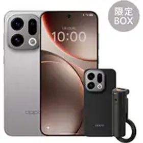 OPPO オッポ OPPO Find X9 限定BOX/6.6インチ/Dimensity 9500/RAM 16GB/ROM 512GB/ColorOS 16（Android 16）/SIMフリースマートフォン/チタニウムグレー CPH2797SET GY