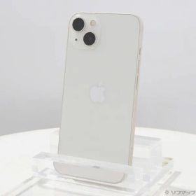 〔中古品〕 iPhone13 128GB スターライト MLND3J／A SIMフリー【368】