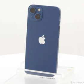 〔中古品〕 iPhone13 128GB ブルー MLNG3J／A SIMフリー【198】