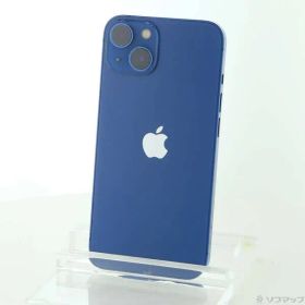 〔中古品〕 iPhone13 256GB ブルー MLNM3J／A SIMフリー【368】