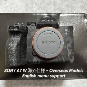 SONY A7 IV ILCE-7M4 海外仕様 Overseas Models