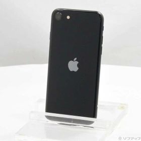 【中古】Apple(アップル) iPhone SE 第3世代 128GB ミッドナイト MMYF3J／A SIMフリー 【295-ud】