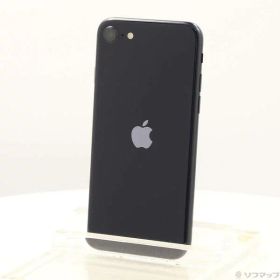 【中古】Apple(アップル) iPhone SE 第3世代 128GB ミッドナイト MMYF3J／A SIMフリー 【377-ud】