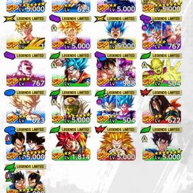 UL身勝手悟空他LLキャラ多数✨ SP80体以上✨引退垢 | ドラゴンボールレジェンズのアカウントデータ、RMTの販売・買取一覧