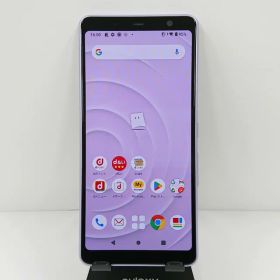 arrows Be4 F-41A ドコモ パープル 送料無料 本体 c11708 【中古】