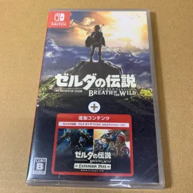 中古　ゼルダの伝説ブレスオブザワイルド＋エキスパンションパス Nintendo Switch ゼルダの伝説 ブレス オブ ザ ワイルド+