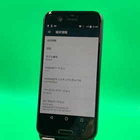 ★美品 AQUOS R 64GB マーキュリーブラック SIMフリー KDDI ○