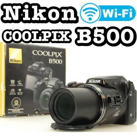 Nikon COOLPIX B500 ❤️スマホ転送 動作確認済 ブラック カメラ