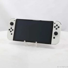 【中古】Nintendo(任天堂) Nintendo Switch 有機ELモデル Joy-Con(L)／(R) ホワイト 【276-ud】