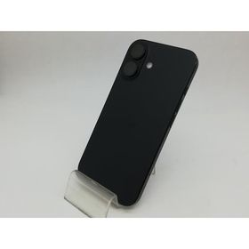 【中古】Apple 国内版 【SIMフリー】 iPhone 16 128GB ブラック MYDQ3J/A【秋葉本店】保証期間１ヶ月【ランクC】