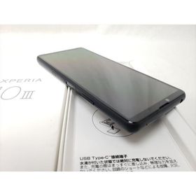 (中古) SOG04 ブラック /Xperia10 III、au