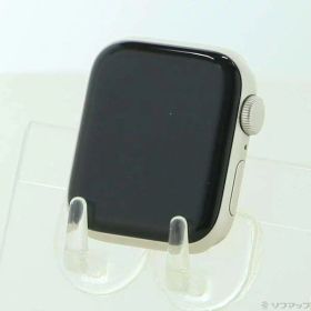 【中古】Apple(アップル) Apple Watch SE 第2世代 GPS 40mm スターライトアルミニウムケース バンド無し 【352-ud】