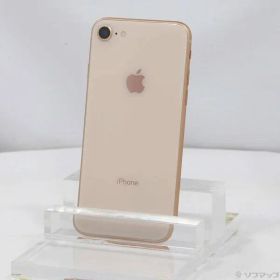 〔中古品〕 iPhone8 64GB ゴールド MQ7A2J／A SIMフリー【348】