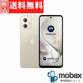 ◆ポイントUP◆《SIMロック解除済》※判定〇【新品未使用】 Y!mobile moto g64y 5G A401MO [バニラクリーム] 白ロム モトローラ（SIMフリー）
