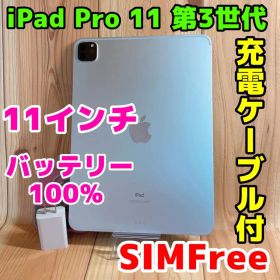 SIMフリー 本体 iPad Pro 11 第3世代 128 GB 029