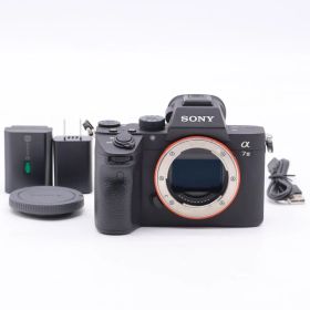SONY(ソニー) フルサイズ ミラーレス一眼カメラ α7III ボディ ブラック ILCE-7M3
