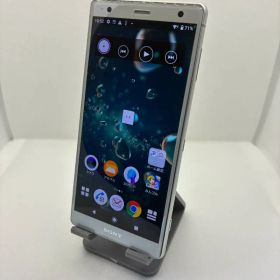SIMフリー Xperia XZ2 SO-03K シルバー ドコモ 中古スマホ