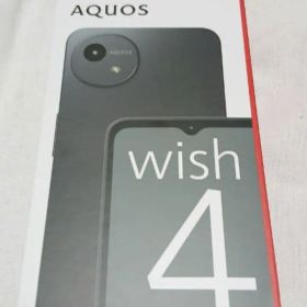 中古美品 docomo AQUOS wish 4 ブラック