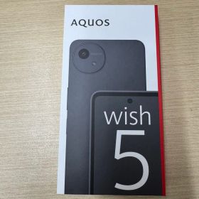 訳あり/超美品AQUOS wish5 SUMI（K）SH-52F黒 本体