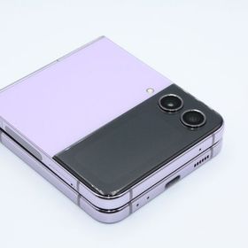 訳あり特価 Galaxy Z Flip4 SCG17 au版SIMフリー ボラ パープル ジャンク品