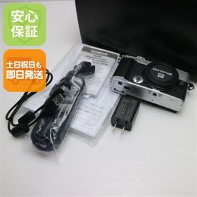 オリンパス(OLYMPUS)の超美品 OLYMPUS PEN E-P7 ボディ シルバー M666(ミラーレス一眼)
