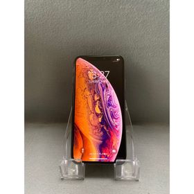 アップル(Apple)の訳あり 国内版 SIMフリー iPhoneXS 64GB ゴールド色(スマートフォン本体)