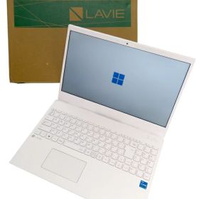 NEC『LAVIE N15 N1530/FAW-HE / 15.6inch / Core i3 / 8GB / 256GB / パールホワイト』PC-N1530FAW-HE 2024年12月発売 ノートパソコン 1週間保証【中古】