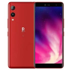スマートフォン Rakuten HAND (SIMフリー/レッド) [P710] 携帯電話