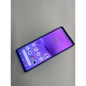 セイモバイル★【中古Bランク】SIMフリー Xperia 10 V 6GB/128GB ラベンダー XQ-DC44