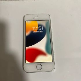iPhone SE 128GB silver SIMフリー バッテリー100%