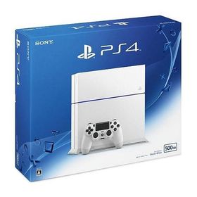中古PS4ハード プレイステーション4本体 グレイシャー・ホワイト(HDD 500GB/CUH-1200AB02)